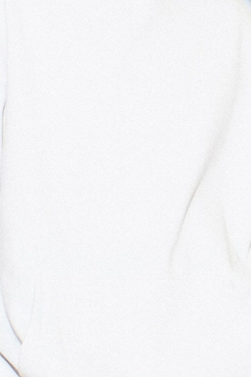 White Aftershock Logo Oversized Hoodie