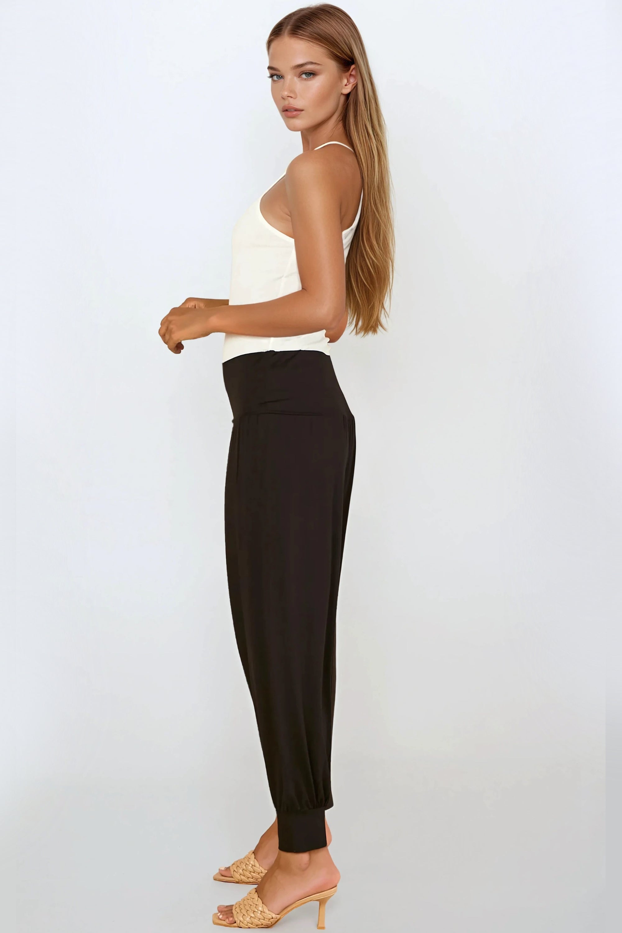 Black Harem Pants
