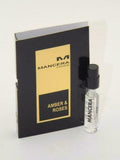 Mancera AMBER AND ROSES official perfume sample 2ml 0.06 fl. oz. perfume tester