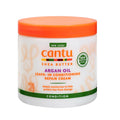Cantu Argan Oil Leave-In Conditioning Repair Cream 16 oz / 453 gm - For Damaged, Dry & Over-Styled Hair