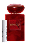Armani Prive Rouge Malachite samples
