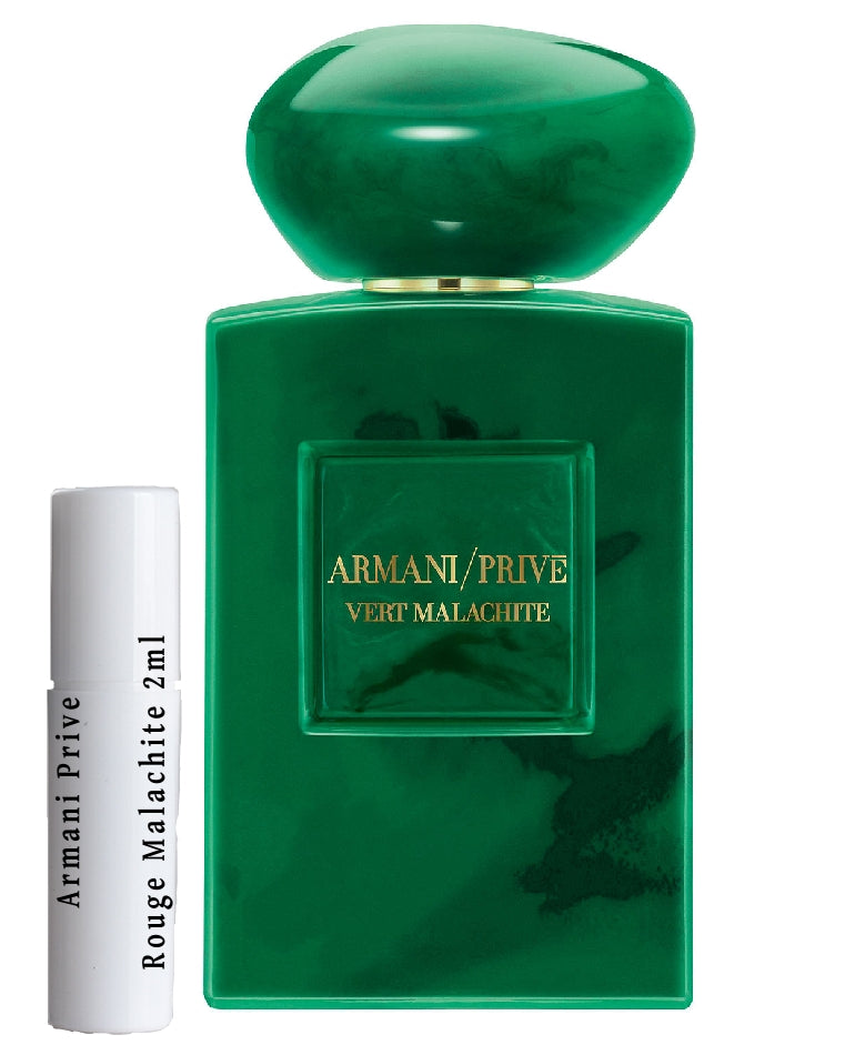 Armani Prive Vert Malachite samples