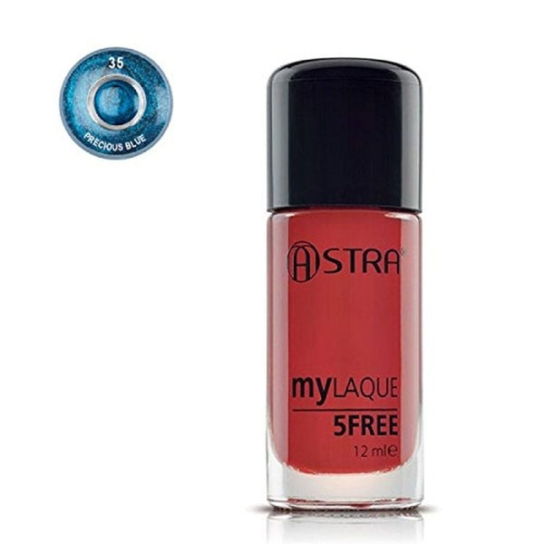Astra My Laque 5 Free Nail Polish 12ml - 35 Precious Blue