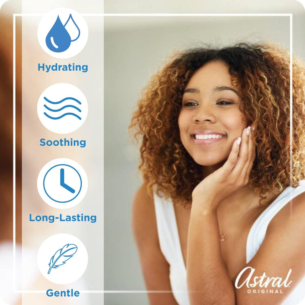 Astral Original Face And Body Moisturizer - Intense 24hr Hydration & Protection for All Skin Types - 50ml, 200ml, 500ml
