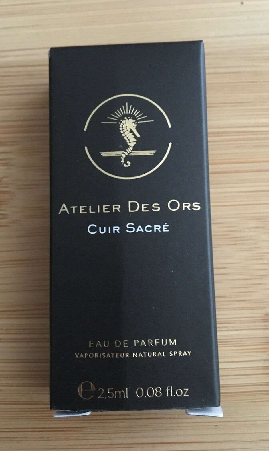Atelier Des Ors Cuir Sacre 2.5ml 0.08 fl. oz. Official perfume sample perfume tester