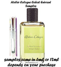 Atelier Cologne Cedrat Enivrant samples
