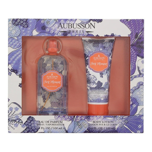Aubusson First Moment Gift Set 100ml EDP + 100ml Body Lotion