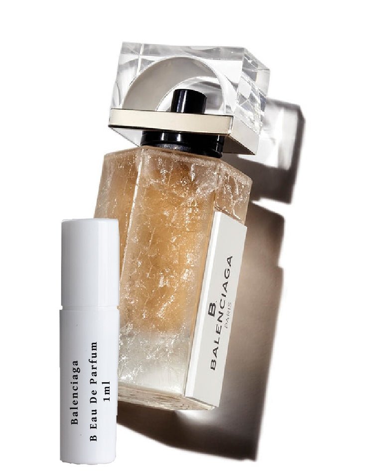 Balenciaga B sample vial