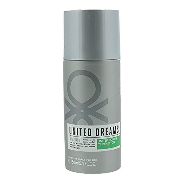 Benetton United Dreams Men Aim High Deodorant Spray 150ml