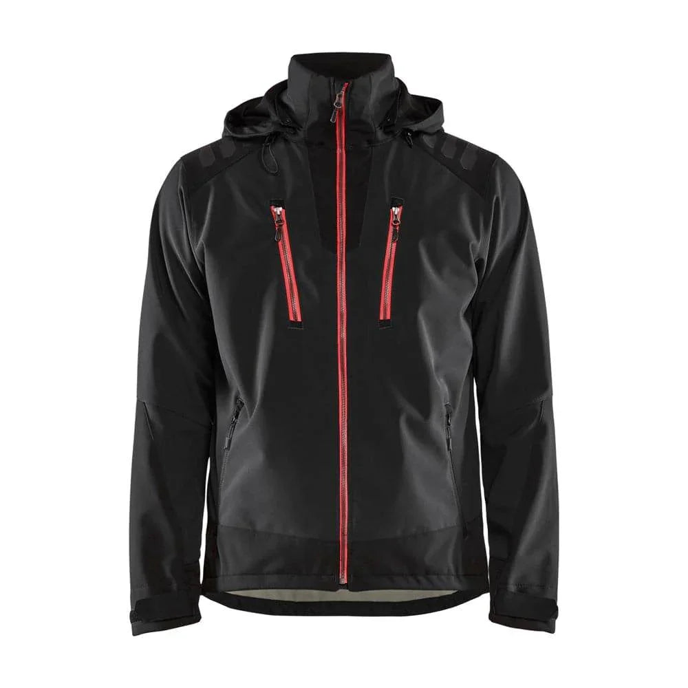 Blåkläder 4749 Stretch Hooded Softshell Jacket, wind and waterproof fabric