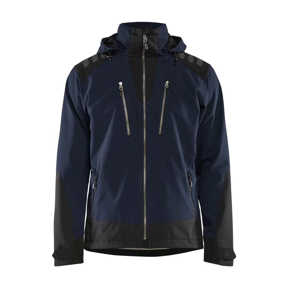 Blåkläder 4749 Stretch Hooded Softshell Jacket, wind and waterproof fabric