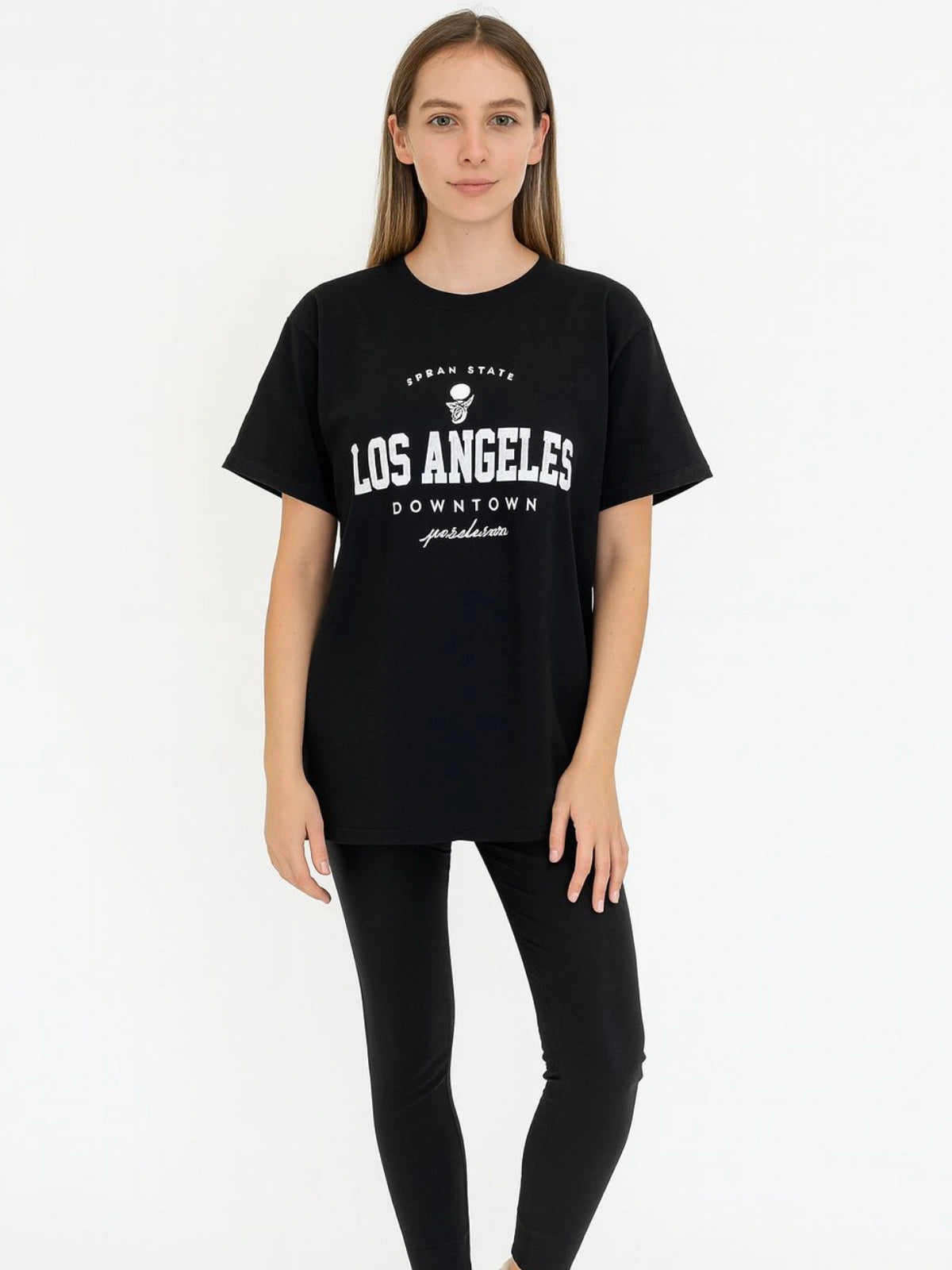 Ladies New York Down Town Oversized T Shirt