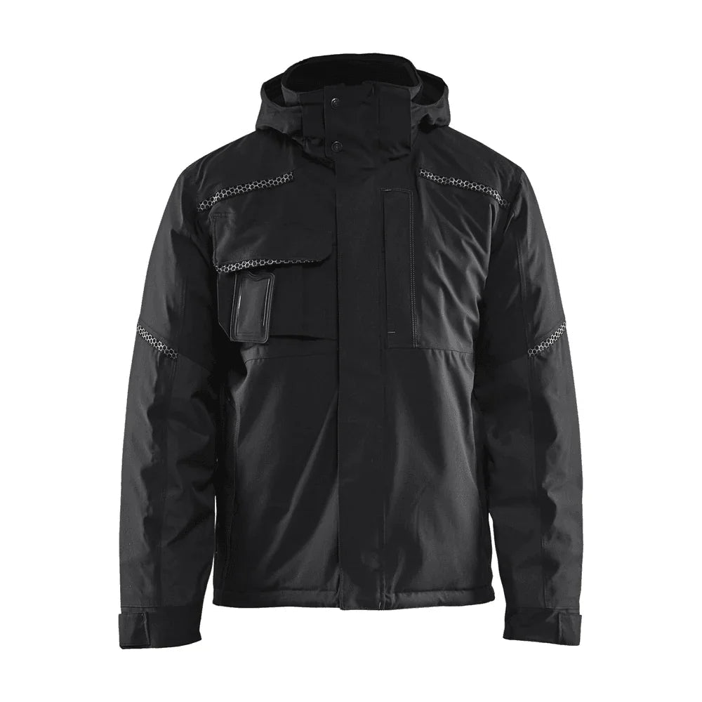 Blaklader 4881 Waterproof and Windproof Winter Jacket Hooded Black XL