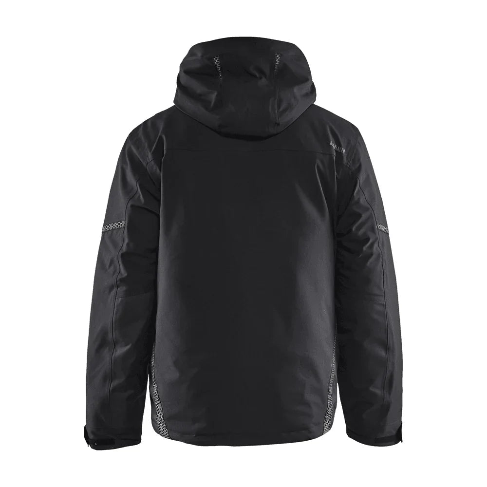 Blaklader 4881 Waterproof and Windproof Winter Jacket Hooded Black XL
