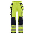Blaklader 7197 Womens Hi-Vis 4-Way Stretch Holster Pocket Work Trouser