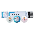 Bomb Cosmetics Frosty The Snowman Cracker 3 x 160g Bath Blaster (Chilly Willy, Frosty, Chilly Millie)