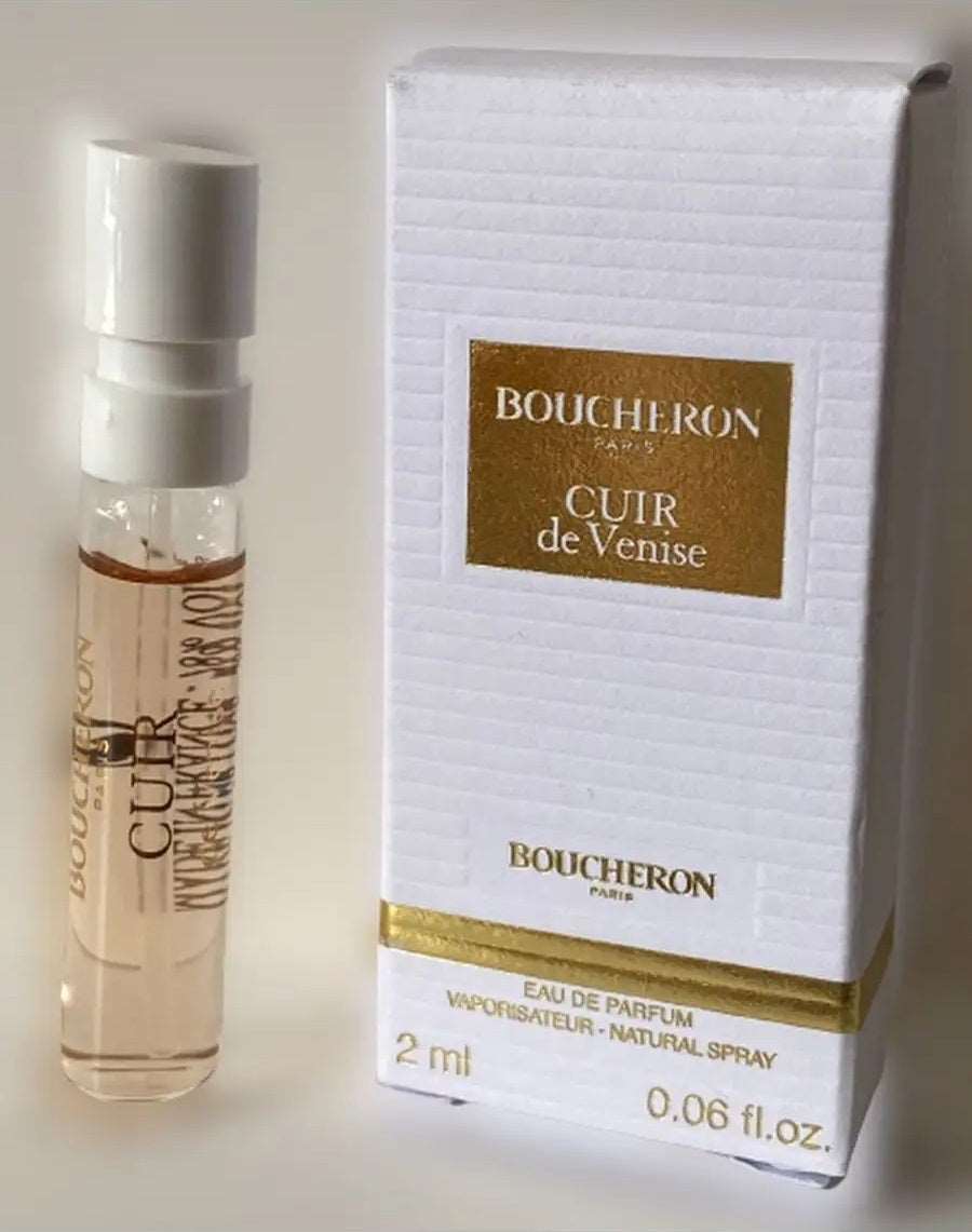Boucheron Cuir de Venise 2ml 0.06 fl. oz. official perfume samples perfume tester