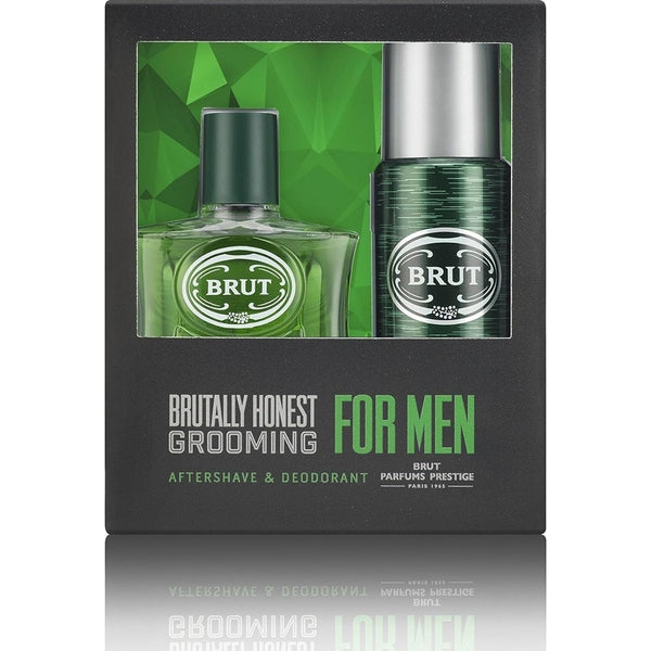 Brut Gift Set 100ml Aftershave + 200ml Deodorant Spray