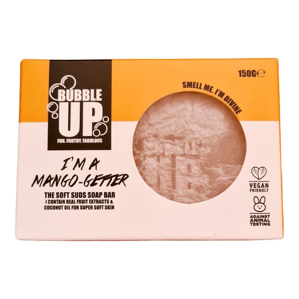 Bubble Up I'm A Mango-Getter The Soft Suds Soap Bar 150g