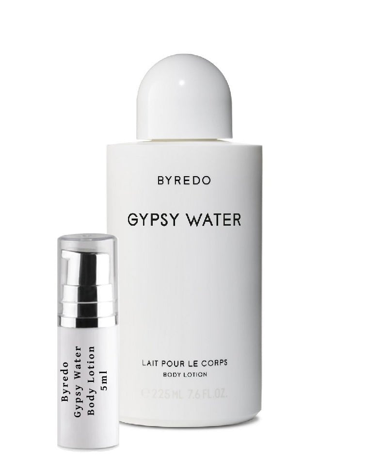 Byredo Gypsy Water Body Lotion samples