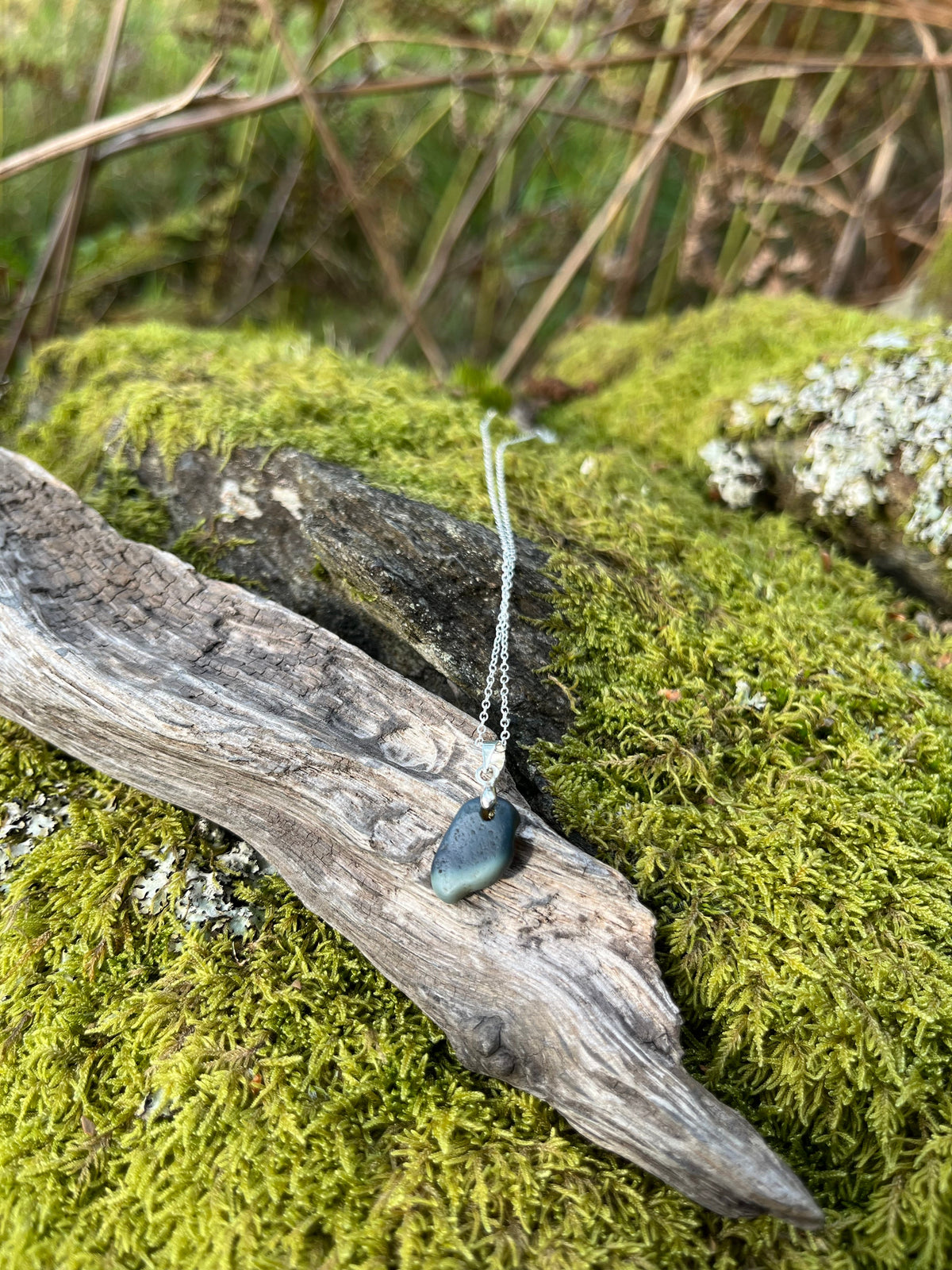 Seaglass Mermaids Tears 925 Necklaces