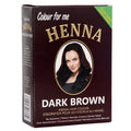 Colour For Me Henna Hair Colour | Permanent Dark Brown Dye for Rich, Conditioning Results