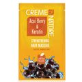Creme of Nature Acai Berry & Keratin Hair Masque: Strengthening & Damage Repair for Weak, Damaged Hair 1.76 oz (52 ml)