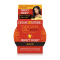 Creme of Nature Perfect Edges Black 2 oz / 67 ml - For Sleek Edges, Gray Coverage & Hold
