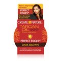 Creme of Nature Perfect Edges Dark Brown 2 oz / 67 ml - For Gray Coverage & Sleek Edges