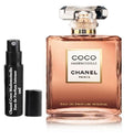 Chanel Coco Mademoiselle Eau de Parfum Intense version perfume samples