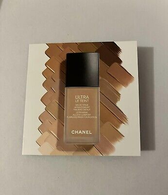 Chanel Ultra Le Teint Ultrawear All Day Comfort Foundation 0.9ml Shade B30 official skincare sample perfume tester
