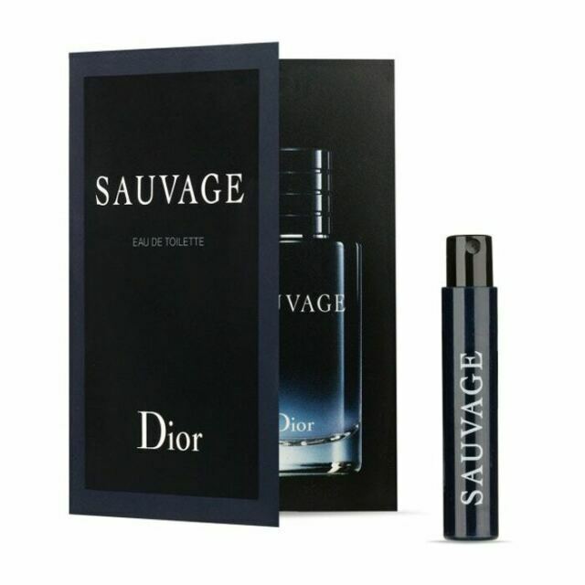 Christian Dior Sauvage Eau de Toilette 1ml 0.03 fl. oz. official perfume samples perfume tester