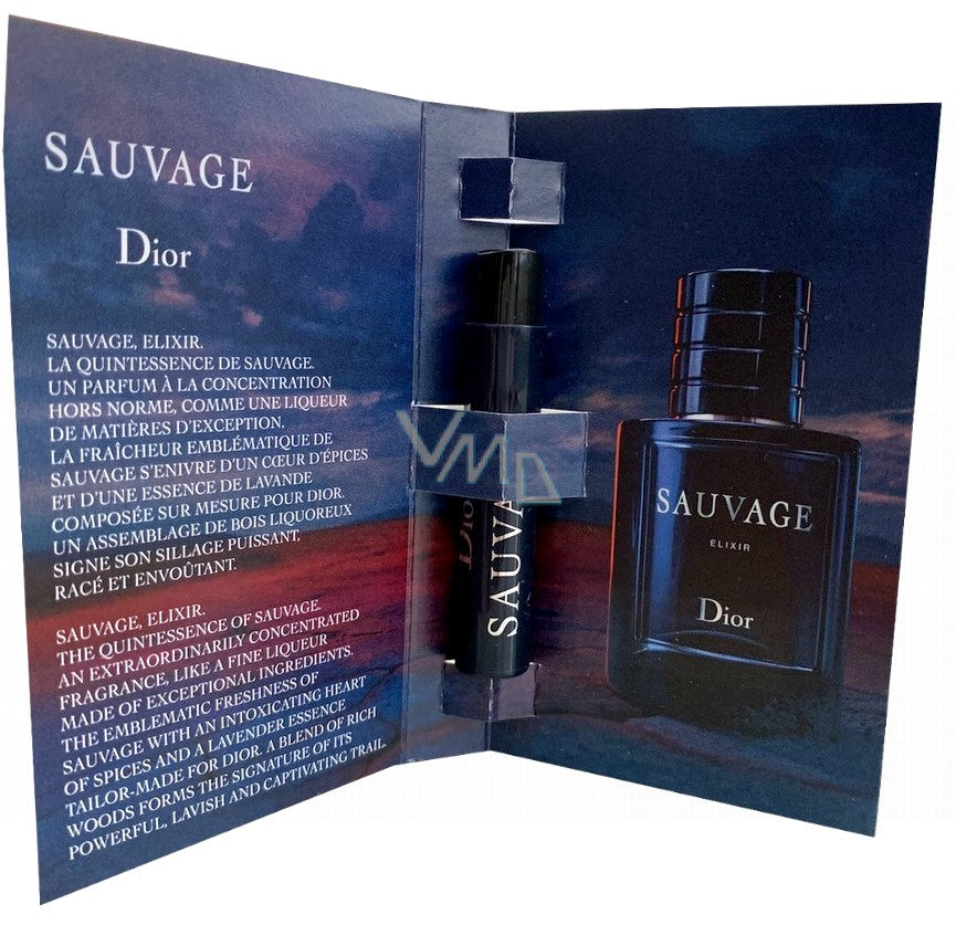 Christian Dior Sauvage Elixir 1ml 0.03 fl. oz. official perfume samples perfume tester