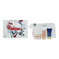 Clarins Multi-Active Collection Gift Set 50ml Multi-Active Day Cream + 15ml Multi-Active Night Cream + 50ml Cleansing Micellar Water + Wash Bag