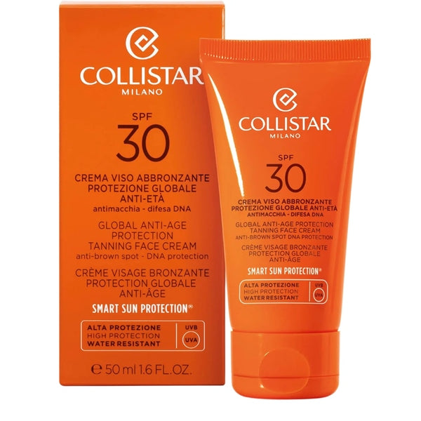 Collistar Global Anti-Age Protection Tanning Face Cream SPF30 50ml