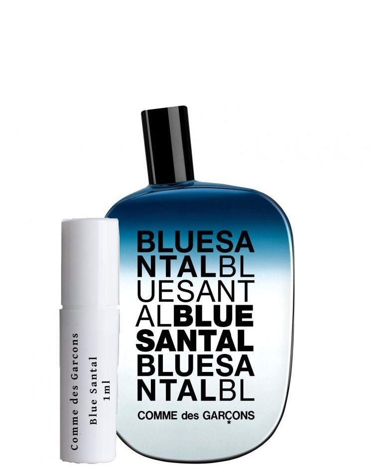 Comme des Garçons Blue Santal samples