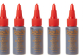 Salon Pro Hair Bonding Glue Black Professional Hold for Hair Extensions & Wigs 30ml/1.01 oz (5 PC Combo)