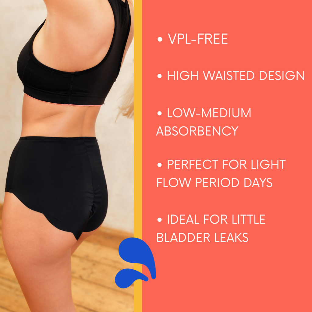 THE CONI BLACK LEAKPROOF KNICKER