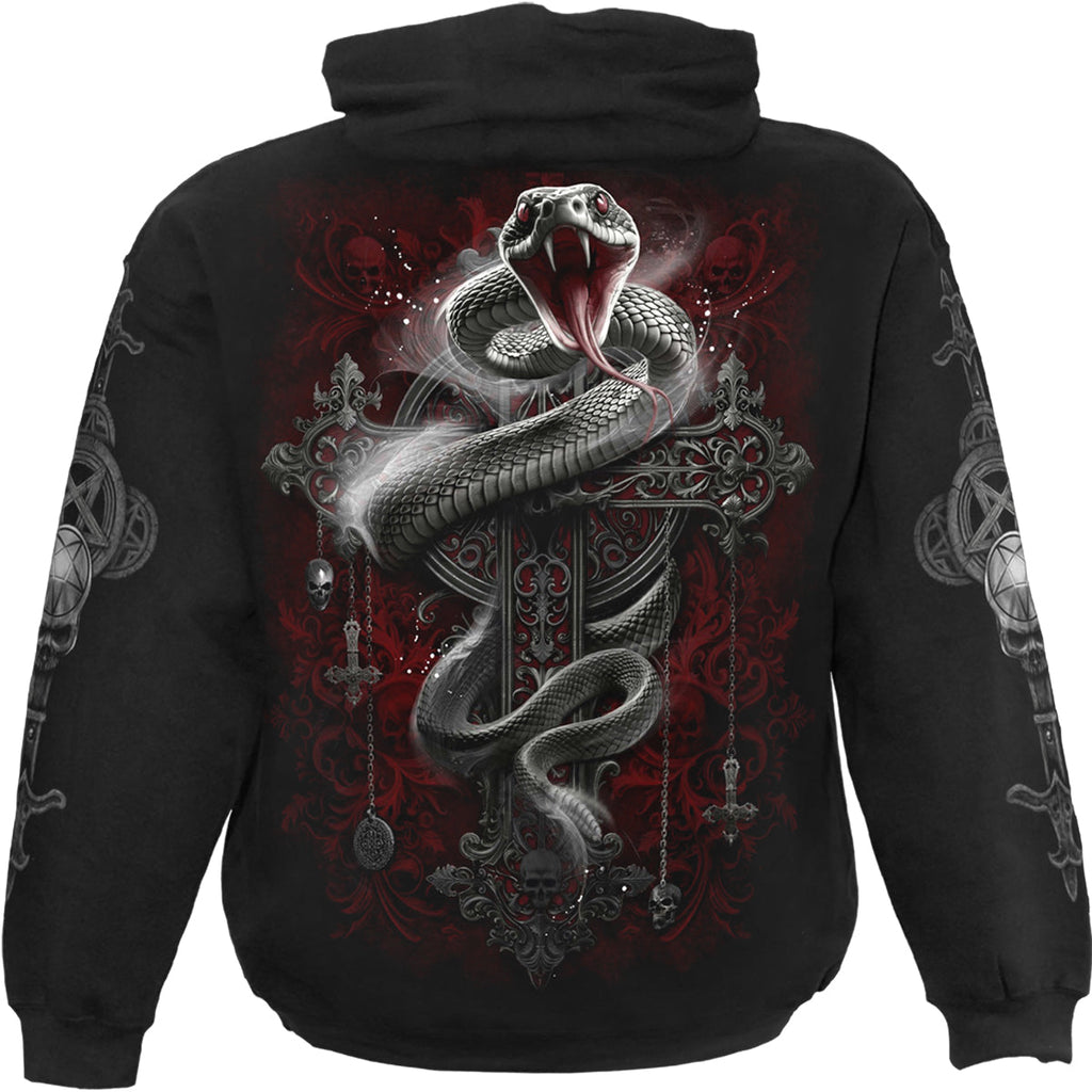 GOTHIC SERPENT - Hoody Black