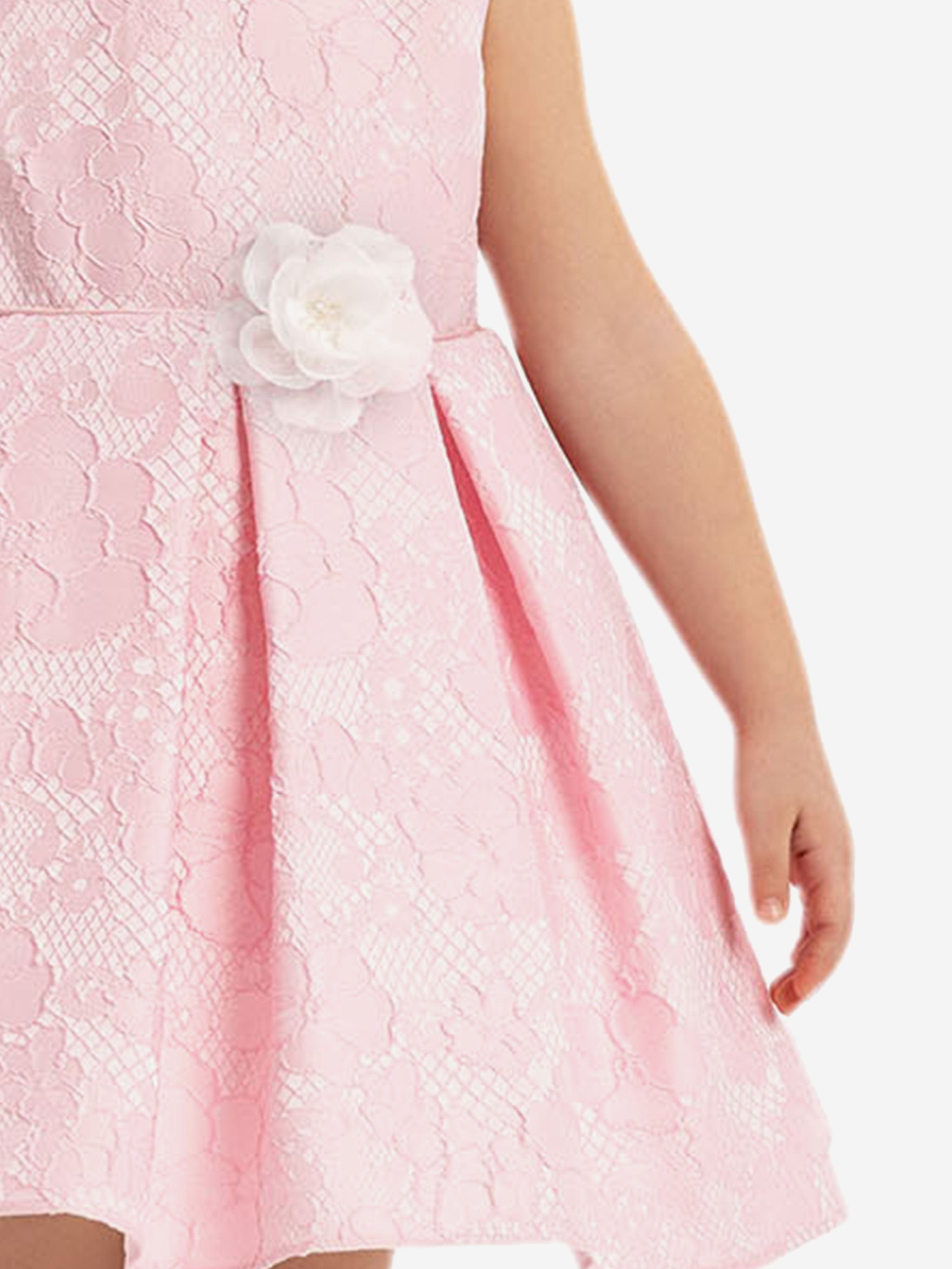 DRESS & Fleur Baby Girls Flower Dress in Pink