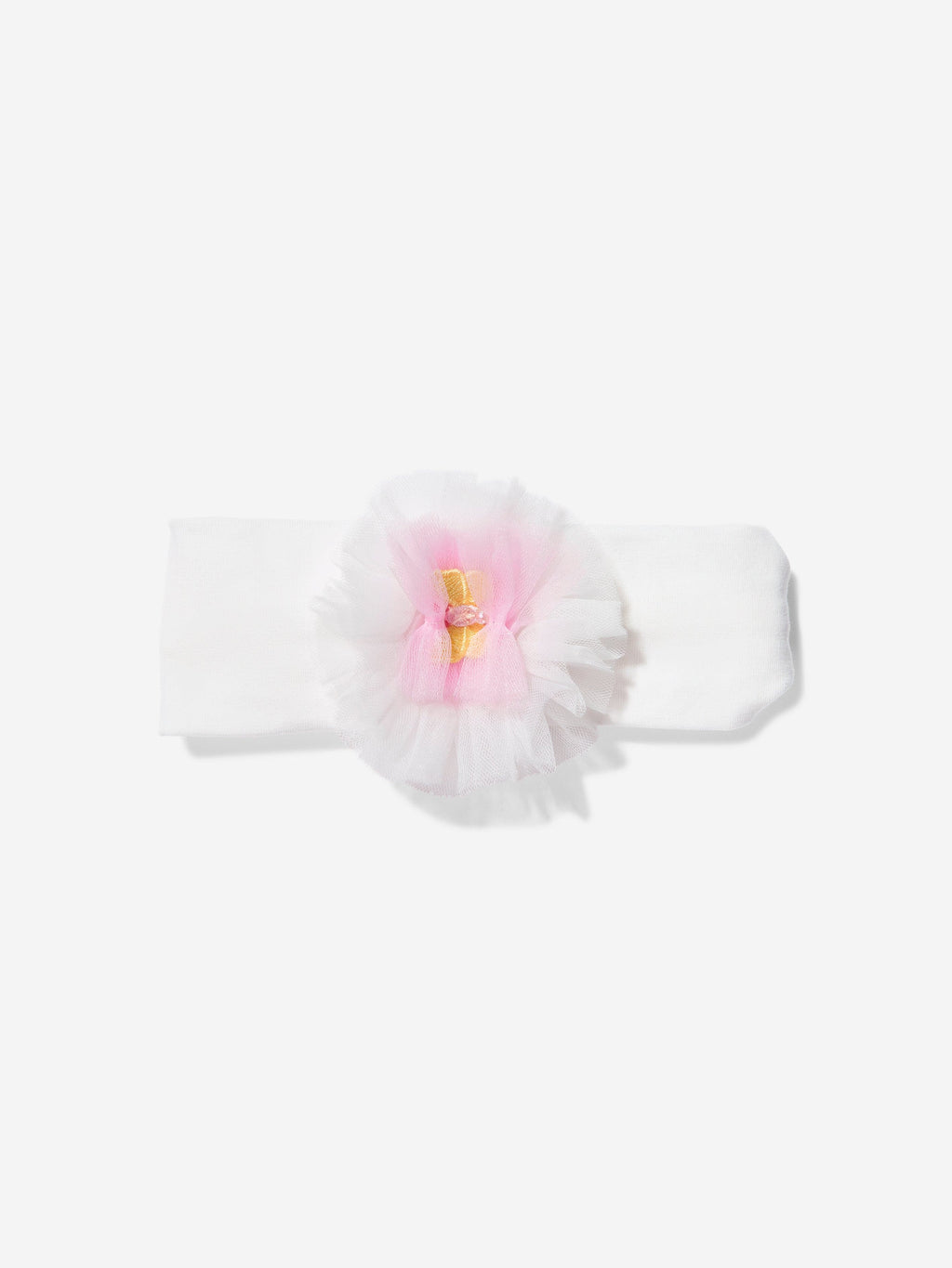 DRESS & Fleur Baby Girls Occasion Dress with Headband in Ivory