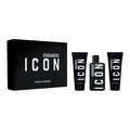 DSquared² Icon Pour Homme Gift Set 100ml EDP + 100ml Shower Gel + 100ml Aftershave Balm