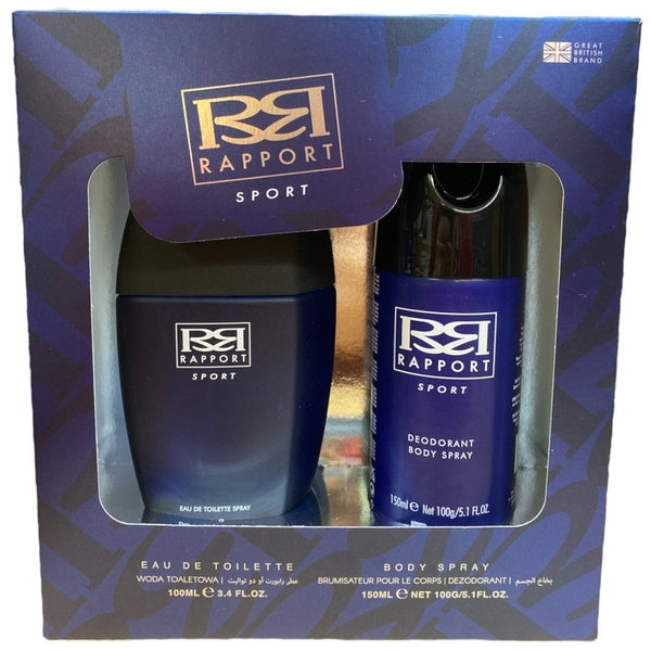 Dana Rapport Sport Gift Set 100ml EDT + 150ml Body Spray