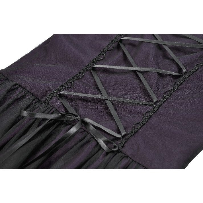 Dark in Love Lilith Bell Sleeve Gothic Maxi Dress