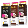 Delia Cameleo Color Cream for Eyebrow Long-Lasting Professional Brow Tint Kit