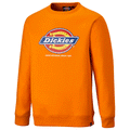 Dickies DT3010 22 Longton Graphic Logo Sweatshirt Orange XL
