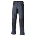 Dickies Industry 260 Elasticated Work Knee Pad Trouser Grey/Black 30" Waist / 30" Leg