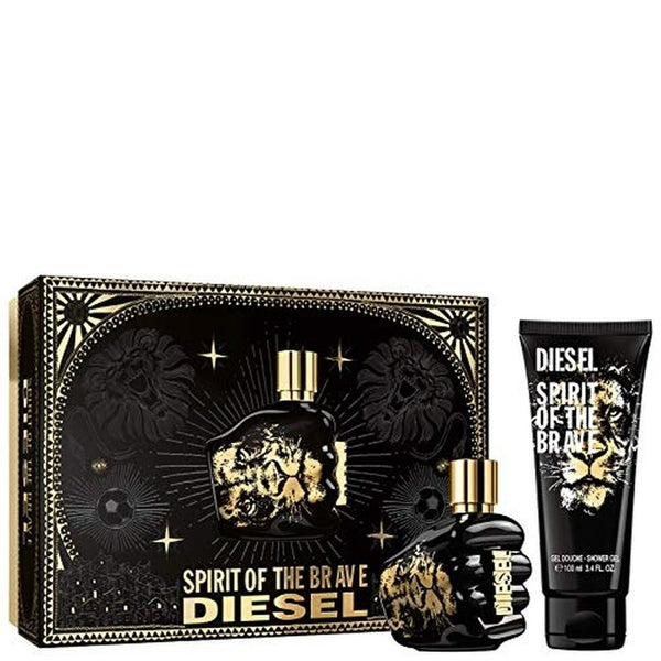 Diesel Spirit Of The Brave Gift Set 50ml EDT + 100ml Shower Gel