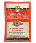 Difeel Castor Oil Premium Hair Mask Nourishes & Strengthens for Damaged & Dry Hair 50g/1.76 oz