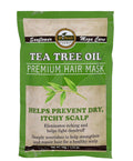 Difeel Tea Tree Oil Premium Hair Mask - Clarifying & Soothing Scalp Treatment for All Hair Types 50g/1.76 oz